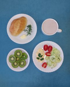 Śniadanie - dieta podstawowa, <br />
owoc do II kolacji 01/12/2023